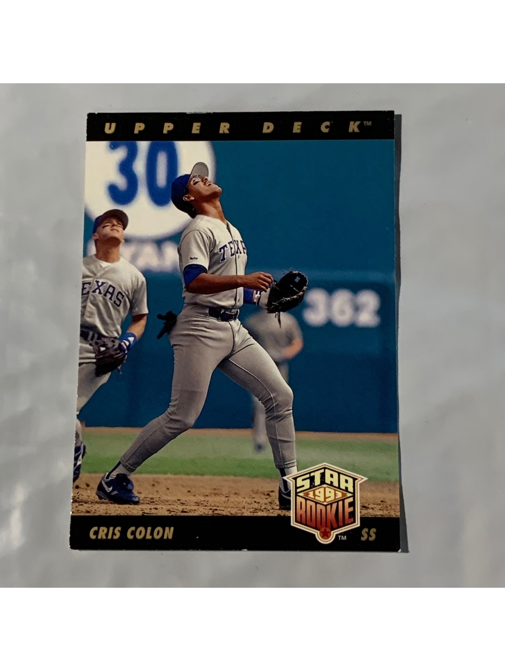 1993 Upper Deck Star Rookie Cris Colon #14 Baseball Card